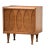 1960s Mid Century Modern Walnut Nightstand For Sale