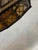 1920s Gothic Tudor Ecclesiastical Gold Painted Metal & Slag Glass Fixture Chandelier For Sale - Image 9 of 10