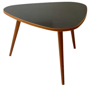 Tripod Coffee Table in the Style of Max Bill, 1950s