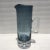Block Hand Blown Smoke - Blue Crystal Pitcher Signed For Sale - Image 12 of 12