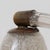 1940s Petite Italian Murano Clear Frosted Glass Lamp For Sale - Image 14 of 16