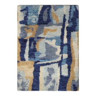 Rug & Kilim's Moroccan Rug in Multicolor With Graphic Geometric Design For Sale