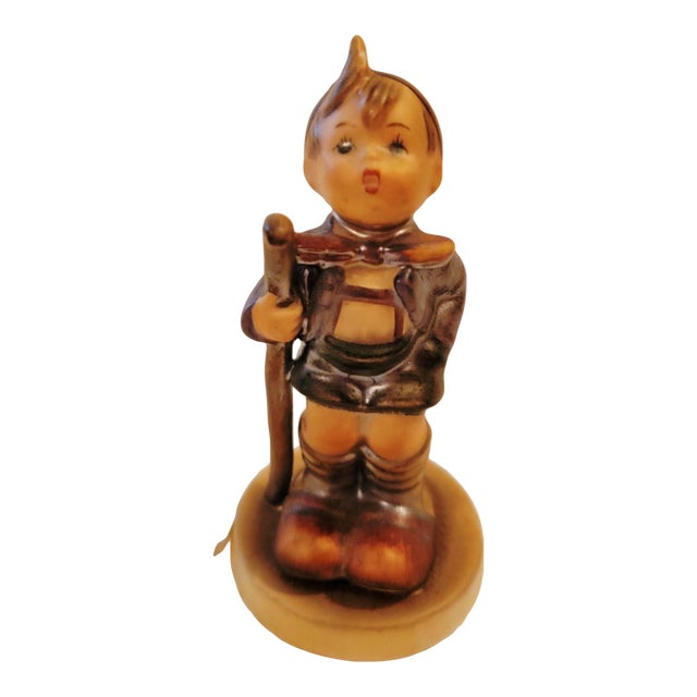 Vintage Hummel Goebel Boy Figurine-Little Hiker, Goebel West Germany 16/2/0 For Sale