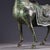 Bronze Bronze Horse Figure - Archaic Style Statue With Saddle For Sale - Image 8 of 10