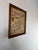 Vintage Framed Needlepoint Textile Wall Art With Whimsical Domestic Scene For Sale - Image 4 of 11