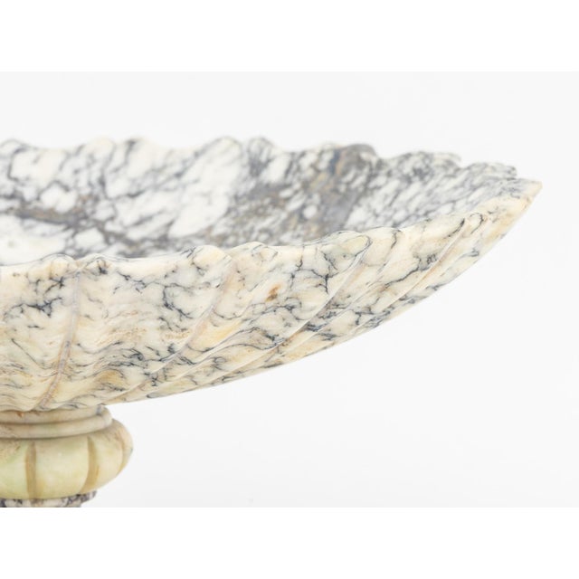 Neoclassical Italian Neoclassical Style Alabaster Tazza For Sale - Image 3 of 8