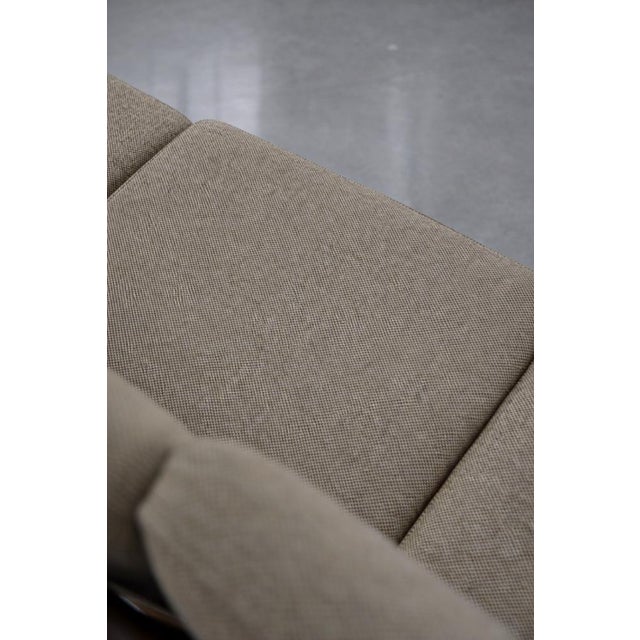 Vintage Mid-Century Scandinavian Modern 3-Seat Sofa & Armchair by Hans J. Wegner for Getama, 1960s, Set of 2 For Sale - Image 17 of 18