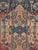 Late 19th Century Antique Senneh Rug with Multicolored Silk Warp, Handmade, Ivory, Red, Light Blue For Sale - Image 5 of 6