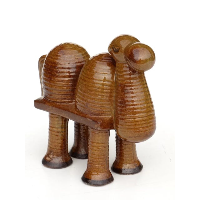 Gustavsberg Stoneware Camel by Lisa Larson, 1960s For Sale - Image 3 of 4