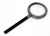 Vintage Art Deco Magnifying Glass, Sweden, 1950s, in Very Good conditions. Designed 1950 to 1959