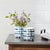 Add a touch of elegance to your home or garden with this chic Tie-Dye Design Footed Planter Set. Crafted from high-quality...