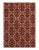 This Tabriz Persian Design Hand-Knotted Wool red Rug is handmade, hand-knotted. Lamb's wool on a cotton backing with silk...