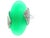 1950s 18k White Gold German Chrysoprase & Diamond Ring Size 7.75 For Sale - Image 4 of 10