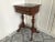 Renovated table with drawers from around 1900 An antique coffee table, once intended for storing sewing materials. Made at...