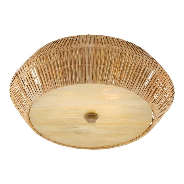 Currey & Company Antibes Flush Mount For Sale