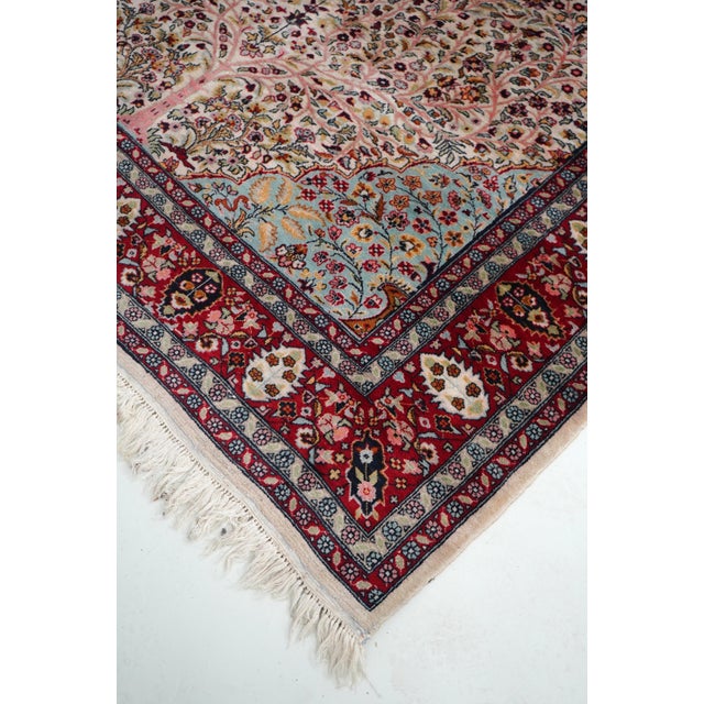 Hand Woven Oriental Style Wool Rug 7 ‘2 X 10’2 For Sale - Image 9 of 11