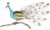 Vintage Bronze Blue Peacock on Branch Wall Sculpture For Sale In Fayetteville, AR - Image 6 of 6