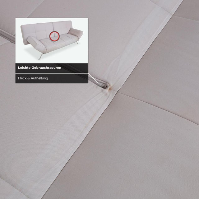 Light Grey Fabric Smala Three-Seater Sofa from Ligne Roset with Manual Sleeping Function For Sale - Image 10 of 16