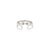 Rare Open Cuff Smoky Topaz Ring With Dazzling Zircons, Size 6 For Sale - Image 9 of 13