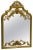 Glass Italian Neo-Classical Style Gilt Cast Plaster and Terracotta Mirror For Sale - Image 7 of 9