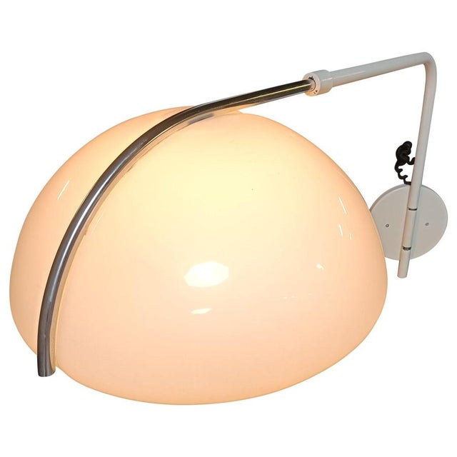 Vintage Wall Lamp attributed to Luigi Massoni for Guzzini, 1970s For Sale - Image 13 of 13