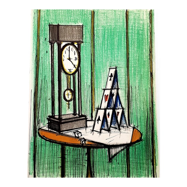 Bernard Buffet - Lithograph by Charles Sorlier 1979 For Sale