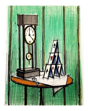 Bernard Buffet - Lithograph by Charles Sorlier 1979