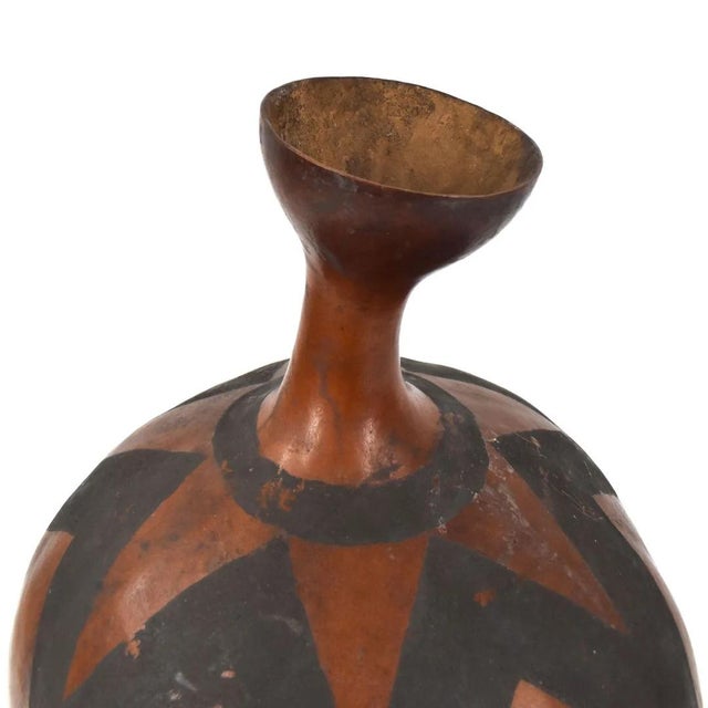 African Early 20th Century Tutsi Ceremonial Gourd Calabash Rwanda For Sale - Image 3 of 6