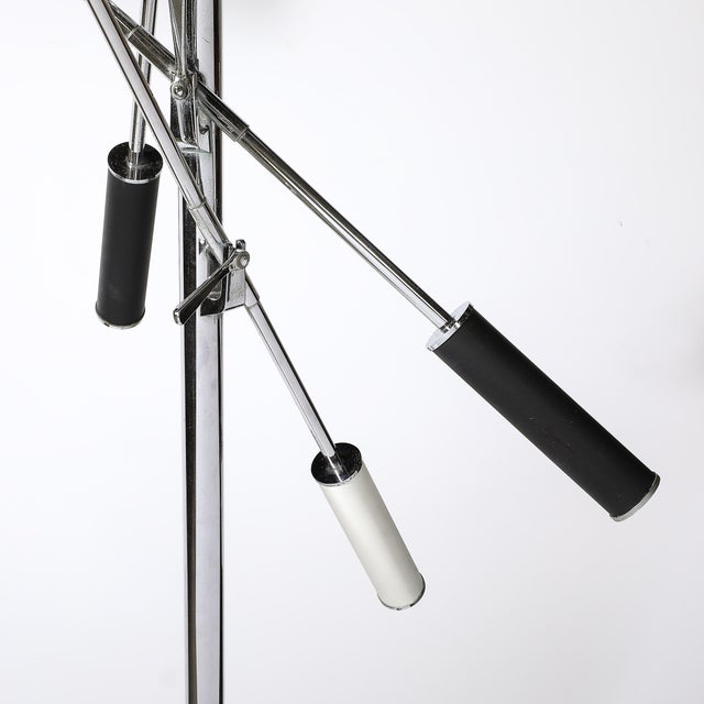 Mid-Century Modernist "Triennale" Floor Lamp by Gino Sarfartti for Arredoluce For Sale In New York - Image 6 of 12