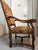 Selling this handsome armchair from our home that was sourced by an interior decorator. It is a Belle Époque revival piece...