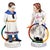 Art Nouveau Meissen Figurine Boy & Girl with Hoops by A. Koenig, 1910, Set of 2 For Sale - Image 9 of 9