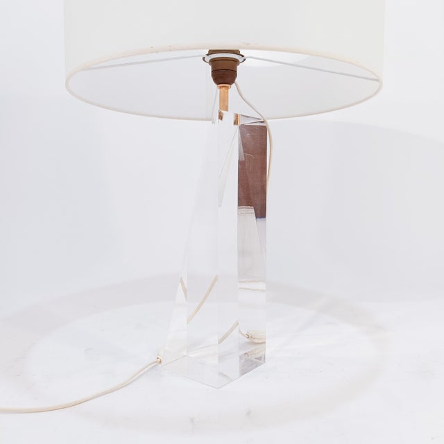 Mid-Century Modern Large Sculptural Table Lamp attributed to Charles Hollis Jones, USA, 1970s For Sale - Image 3 of 18