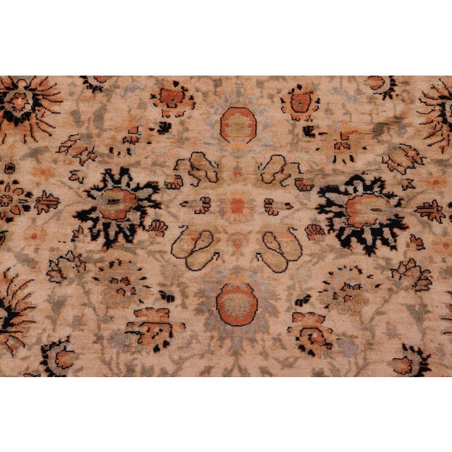 Designed with mesmerizing intricacy and gorgeous color palette, this hand-knotted masterpiece demonstrates the beauty and...