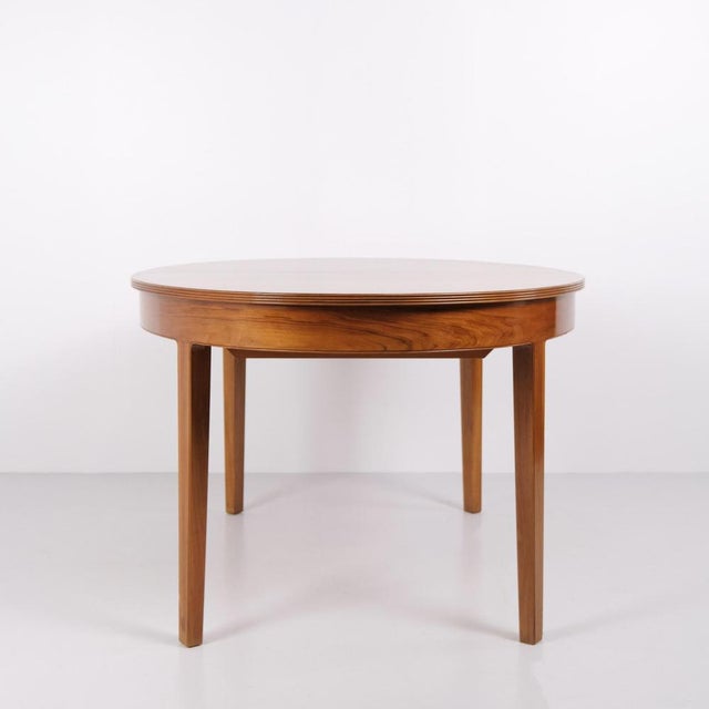 Vintage Danish Oval Dining Table in Rosewood, 1960s For Sale - Image 3 of 16