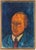 1960s Sirio Pellegrini, Self Portrait, Oil Painting, 1969 For Sale - Image 5 of 5