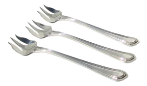 Small Sterling Cocktail Forks the Mount Vernon Co. Circa 1911 Set of 3 - Set of 3