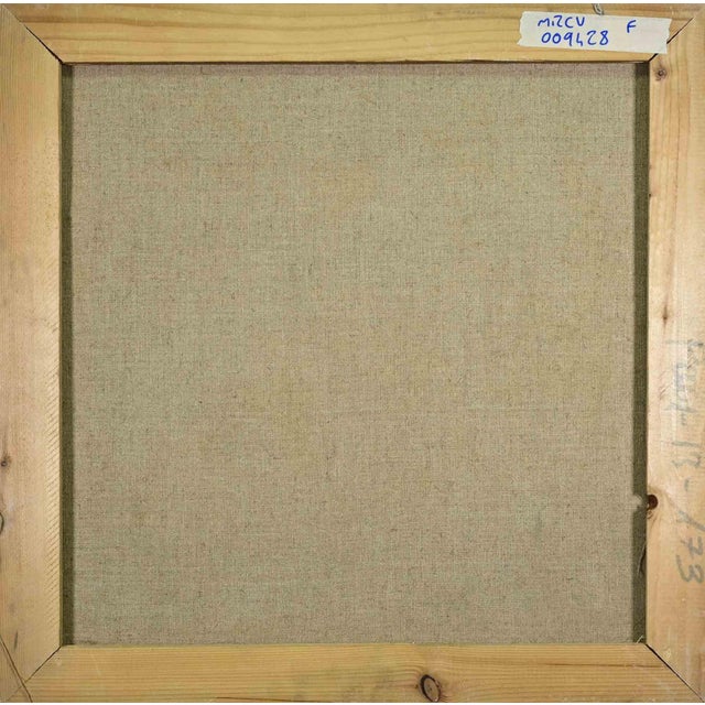 Modern Franco Marzilli, Ballerina, Oil Painting, 1970s For Sale - Image 3 of 5