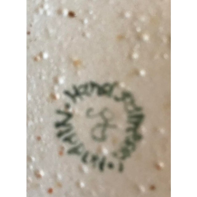 Ceramic Nippon Floral Motif Vases - a Pair For Sale - Image 7 of 7