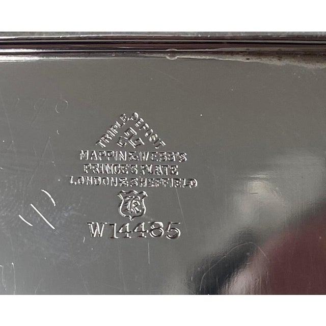 Butter Sardine Dish from Mappin & Webb, 19th Century For Sale - Image 10 of 12