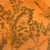 1960s Mid 20th Century Chinoiserie Dorothy C. Thorpe "Persimmon" Orange & Gold Butterfly Plates - Set of 10 For Sale - Image 5 of 7