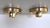 Italian Golden Flush Mount Lights, 1970s, Set of 2 For Sale - Image 10 of 16