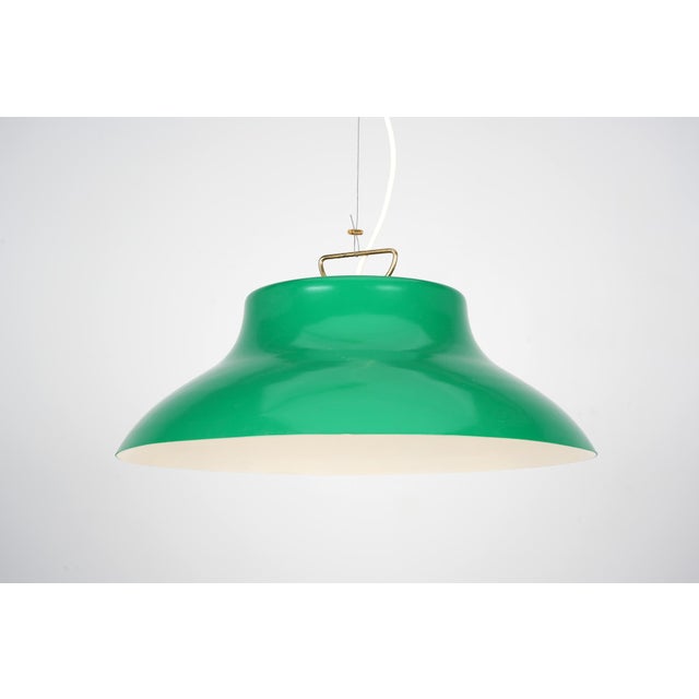 Forest Green Pendant Light by Hans-Agne Jakobsson for Markaryd, 1970 For Sale - Image 8 of 8