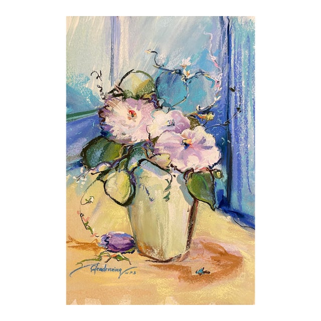 Floral Still Life by Susan Glendenning For Sale