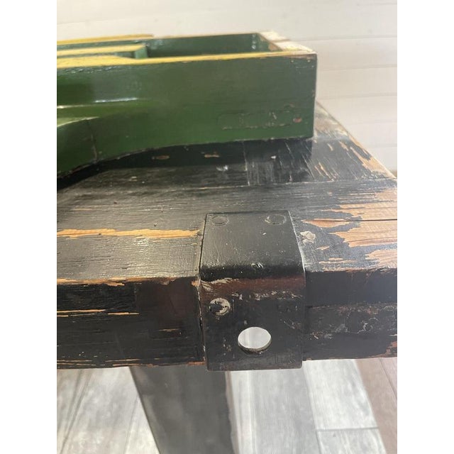 Vintage Industrial A- 360 Dining Table, 1950 For Sale - Image 11 of 18