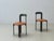 Chairs in Dark Brown Stained Beechwood by Bruno Rey for Dietiker, 1971 For Sale - Image 5 of 17