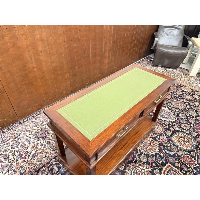 English Chesterfield Side Table For Sale - Image 9 of 12