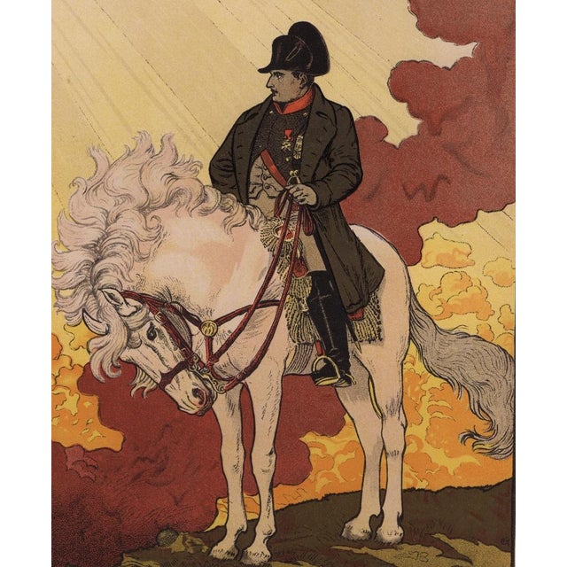Late 19th Century E. Grasset, Napoleon, 1898, Lithograph For Sale - Image 5 of 12