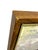 Vintage Mid-Century Modern Floral Still Life Oil Painting in Original Frame For Sale - Image 14 of 16