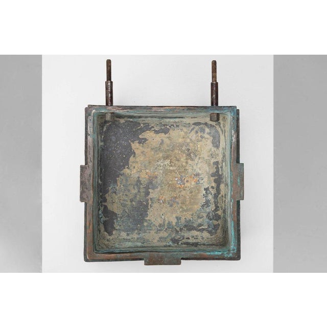 Holy Water Font in Bronze by Jan de Jong, Eindhoven, 1966 For Sale - Image 16 of 18