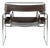 Mid Century Brown Wassily Chair by Marcel Breuer for Stendig 1960s, 2 Available For Sale